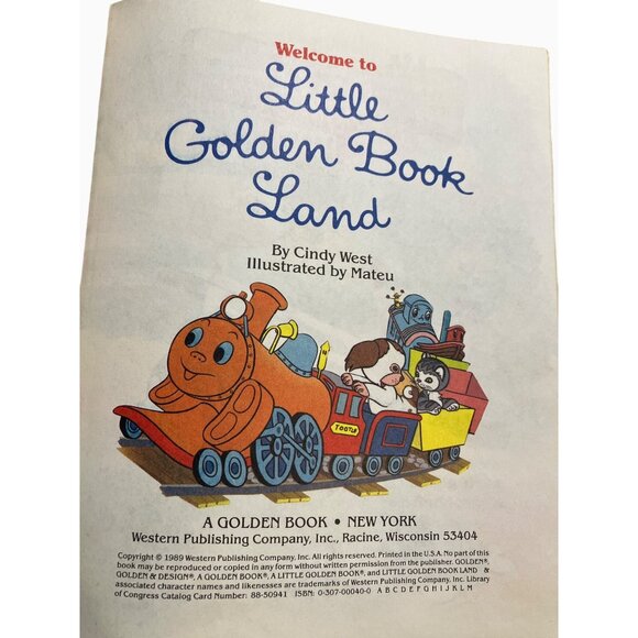 Welcome To Little Golden Book Land By Cindy West - Picture 8 of 14